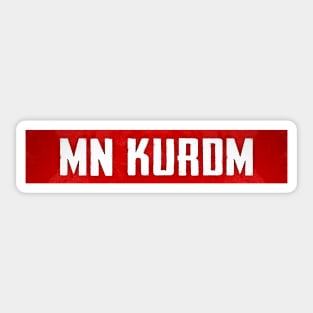 MN KURDM Sticker